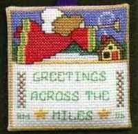 Greetings Across the Miles Ornament