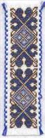 Blue Turkish Motif Bookmark