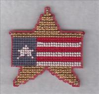 Flag Star Magnet