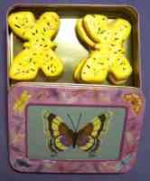 Butterfly Shaped Sugar Cookies