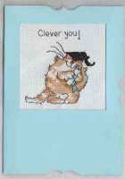 Clever You Cat Card