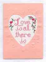 Love is all There is Card