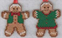 Gingerbread Boy and Girl Ornaments