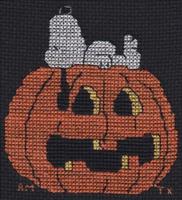 October - Snoopy on Pumpkin