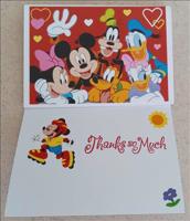 Mickey Mouse and Gang Card