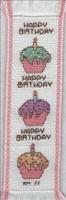 Birthday Cupcake Bookmark
