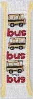 School Bus Bookmark