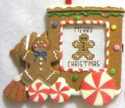 Merry Christmas Mini Gingerbread Man Ornament
