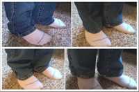 Hemmed Jeans