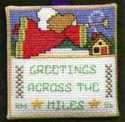 Greetings Across the Miles Ornament