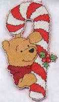 Winnie the Pooh Candy Cane Ornament