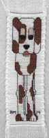 Dog Doodles Bookmark