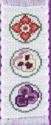Victorian Flowers Bookmark