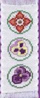 Victorian Flowers Bookmark