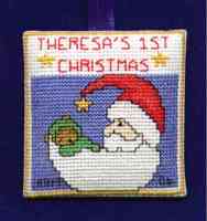 Santa Ornament