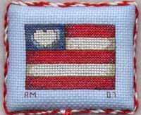 American Christmas Spirit Ornament