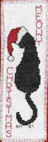Meowy Christmas Kitty Bookmark