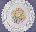 Spring Daffodils Doily