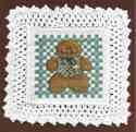Gingerbread Man Doily