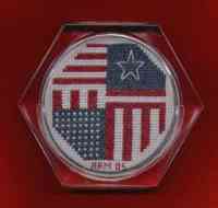 Red, White, & Blue Coaster