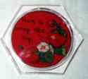 Strawberry Coaster