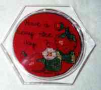 Strawberry Coaster