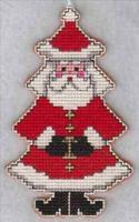 Sprightly Santa Ornament