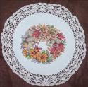 Fall Wreath Doily