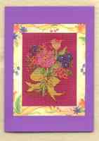 Pink Floral Card