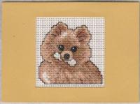 Fluffy Puppy Card