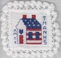 Patriotic House Doily