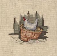 Hen on Nest