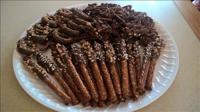 Chocolate Covered Pretzals and Bark