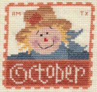 October Stamp