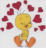 Tweety & Hearts