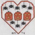 Monthly Hearts Afghan - October
