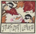 Seasonal Snowmen - Autumn Leaves