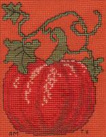 Pumpkin With Leaves