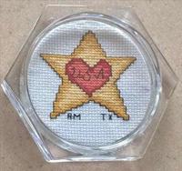 USA Star Coaster