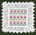 Country Flowers Doily