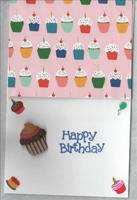 Birthday Cupcake Card