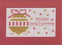 Merry Christmas Bulb Card