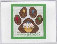 Birthday Paw Print